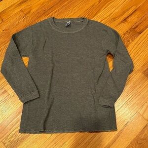 Royal Apparel Kid’s Gray Long Sleeve Tee Size Medium
